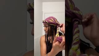 wrap my locs with me 🤭 loctutorial locjourney [upl. by Jeraldine463]