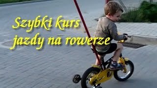 Szybki kurs jazdy na rowerze [upl. by Refinnej]