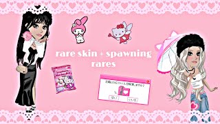 ♡ rare skin  spawning rares ♡ MSP 2021 [upl. by Sadirah]