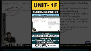 CSIR Practice Question  Unit 1 Molecules and their Interaction Relevant to Biology  Topic F [upl. by Mahgirb677]