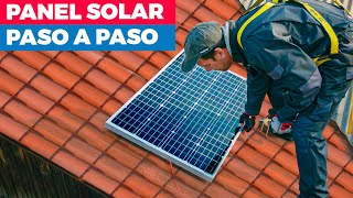 Cómo instalar un panel solar [upl. by Matusow788]