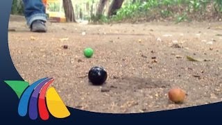 Juego de canica un clásico en la niñez mexicana [upl. by Cormack]