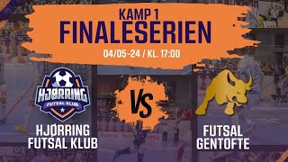 DMFinale Hjørring Futsal Klub  Futsal Gentofte [upl. by Zaneski176]