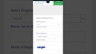 VBSPU University samarth portal Invalid details record not found solution vbspu samarthportal [upl. by Cuda]