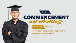 Spring Commencement Live Stream  May 4 2024  930 am [upl. by Anaitsirc]