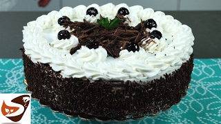 Torta cioccolato e panna tipo foresta nera  Dolci facili [upl. by Zacharia]