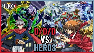 DDD vs every HERO YuGiOh Master Duel [upl. by Bui]