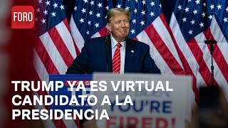 Trump se convierte en virtual candidato republicano a la presidencia de Estados Unidos  Hora21 [upl. by Bryce980]