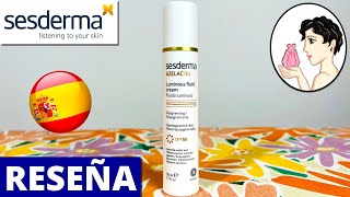 🥰SESDERMA AZELAC RU Luminous Fluid Cream SPF50✅Mejor Crema con Ácido Tranexámico para MANCHAS [upl. by Dawn]