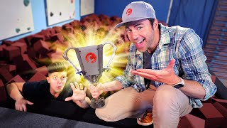 Mark Rober vs Preston Battle Royale CrunchLabs Cup [upl. by Anivad]