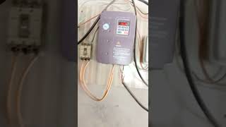 VFD solar system settings invter 75 kV 220 voltage regulator electric Sajid 15 [upl. by Enitsyrk]