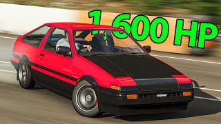 AE86 ยัดเครื่อง 2JZ บินไปเลยทาคุมิ Forza Horizon 4 [upl. by Akino479]