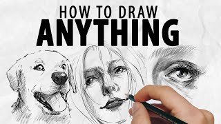 HOW TO DRAW ANYTHING No clickbait  Drawlikeasir [upl. by Landy987]