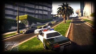 Cop Chase  GTA Online [upl. by Inesita228]