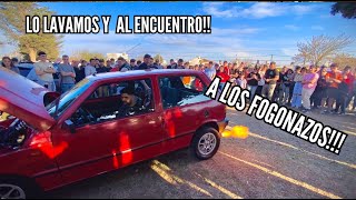 Llevamos el FIAT UNO de PICADAS a una EXPO de AUTOS  Primer Canjee [upl. by Levania]