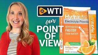 Hydralyte Electrolyte Powder Packets  Our Point Of View [upl. by Weinstock]