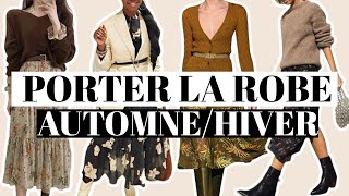 COMMENT PORTER LA ROBE EN AUTOMNEHIVER CONSEILS MODE [upl. by Tala]