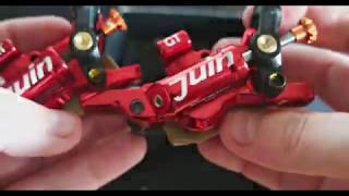 Juin Tech GT Hybrid Hydraulic Disc Brake 4 pistons [upl. by Fem]