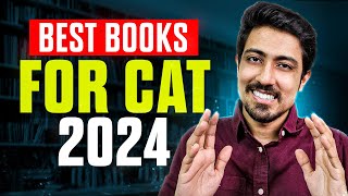 Best Books for CAT 2024 Self Preparation ➡️ VARC Quantitative Aptitude and DIRL Books [upl. by Possing]