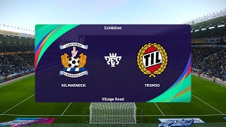 Kilmarnock vs Tromsø IL 08082024 UEFA Europa Conference League PES 2021 [upl. by Eirak234]