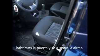 alarma y cierre en renault sandero [upl. by Benson]