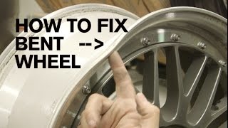 How to Properly Repair a Bent Wheel [upl. by Ellainad]