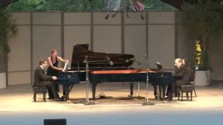 Leif ove Andsnes and MarcAndré Hamelin Stravinsky “Circus Polkaquot [upl. by Enyar]