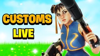 🔴 Live  Fortnite Custom Matchmaking  EU Customs Fortnite Chapter 3 LIVE [upl. by Tenej]