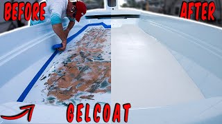 Making Boat Gel Coat Simple Easiest Application [upl. by Libove557]