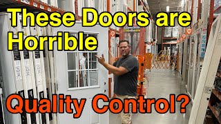 We Couldn’t Buy These Masonite Doors at Home Depot Unusable 2021 [upl. by Meri]