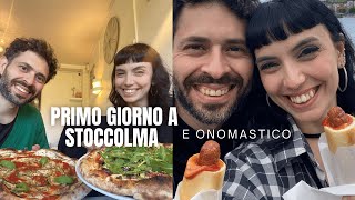 ONOMASTICO E PRIMO GIORNO A STOCCOLMA [upl. by Leamse744]