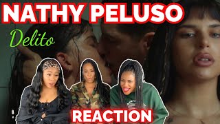 NATHY PELUSO  Delito Official Music Video UK REACTION 🔥🔥 [upl. by Ahsyak920]