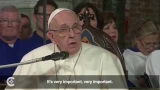 Pope explains ecumenical dialogue [upl. by Rebecca]