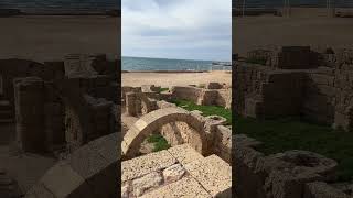 Caesarea  ancient cityIsrael 2024 [upl. by Ailem944]