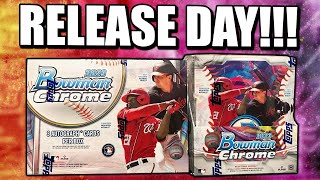 BOWMAN CHROME IS HERE  2023 Bowman Chrome Hobby amp HTA Box Reviews [upl. by Whelan]