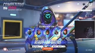 71 Accuracy Gale Ana Overwatch 2 Season 8 Gameplay Top 500 [upl. by Haroved977]