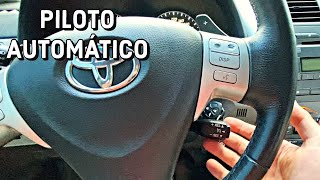 COMO USAR O PILOTO AUTOMÁTICO DO TOYOTA COROLLA  PASSO A PASSO [upl. by Jesher]