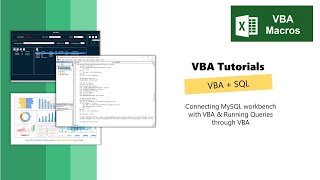 VBA Code to Connect and Run MySQL Queries [upl. by Regen]