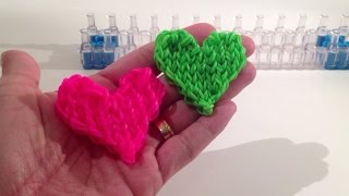 Rainbow loom Nederlands Mini Mural hart heart [upl. by Acinomad797]