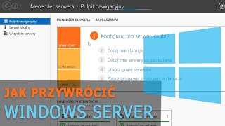 🗄️ Jak skonfigurować archiwizację danych stworzyć kopię zapasową i przywrócić system Windows Server [upl. by Biebel219]