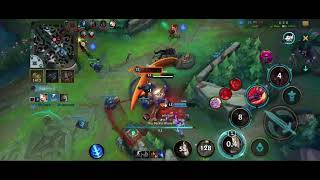 Insane Aatrox Heal  League of legends Wild Rift  Aatrox gameplay [upl. by Eelah]