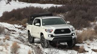 Toyota Tacoma Offroading wSNOW [upl. by Annahs]