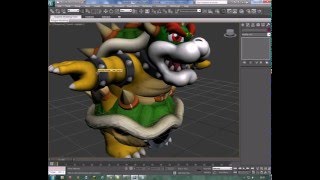 Ported Koopa model New Super Mario Bros U  Loadiine READY2PLAY [upl. by Mailliwnhoj]