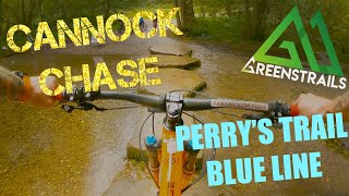 RECOMMENDED Perrys Trail  New For 2021  The Family Friendly Blue MTB Trail at Cannock Chase [upl. by Pinter493]