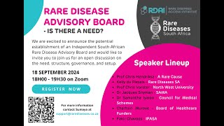 Rare Disease Advisory Board  Is there a need [upl. by Tellford986]