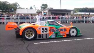 Mazda 787B THE BEST Raw Sound Flyby Compilation  The Miyoshi Proving Ground Mazda 50th 2015 [upl. by Denae950]