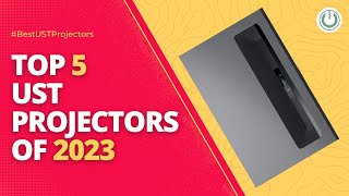 Top 5 Ultra Short Throw Projectors of 2024  Price Specs amp Features of Best UST Projectors in India [upl. by Karp]