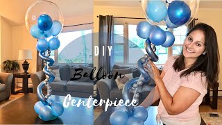 DIY Balloon Centerpiece  Bubble Balloon Centerpiece [upl. by Mayrim267]