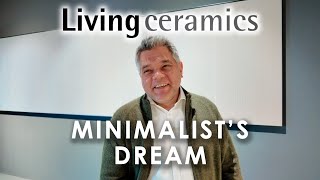 A minimalists dream Overview of the Living Ceramics tile showroom in Spain [upl. by Ahsirahc]