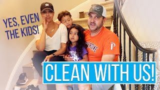 Clean with Me  Housley Family Edition [upl. by Saisoj658]